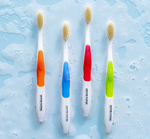 Four mouthwatchers toothbrushes in assorted colors 